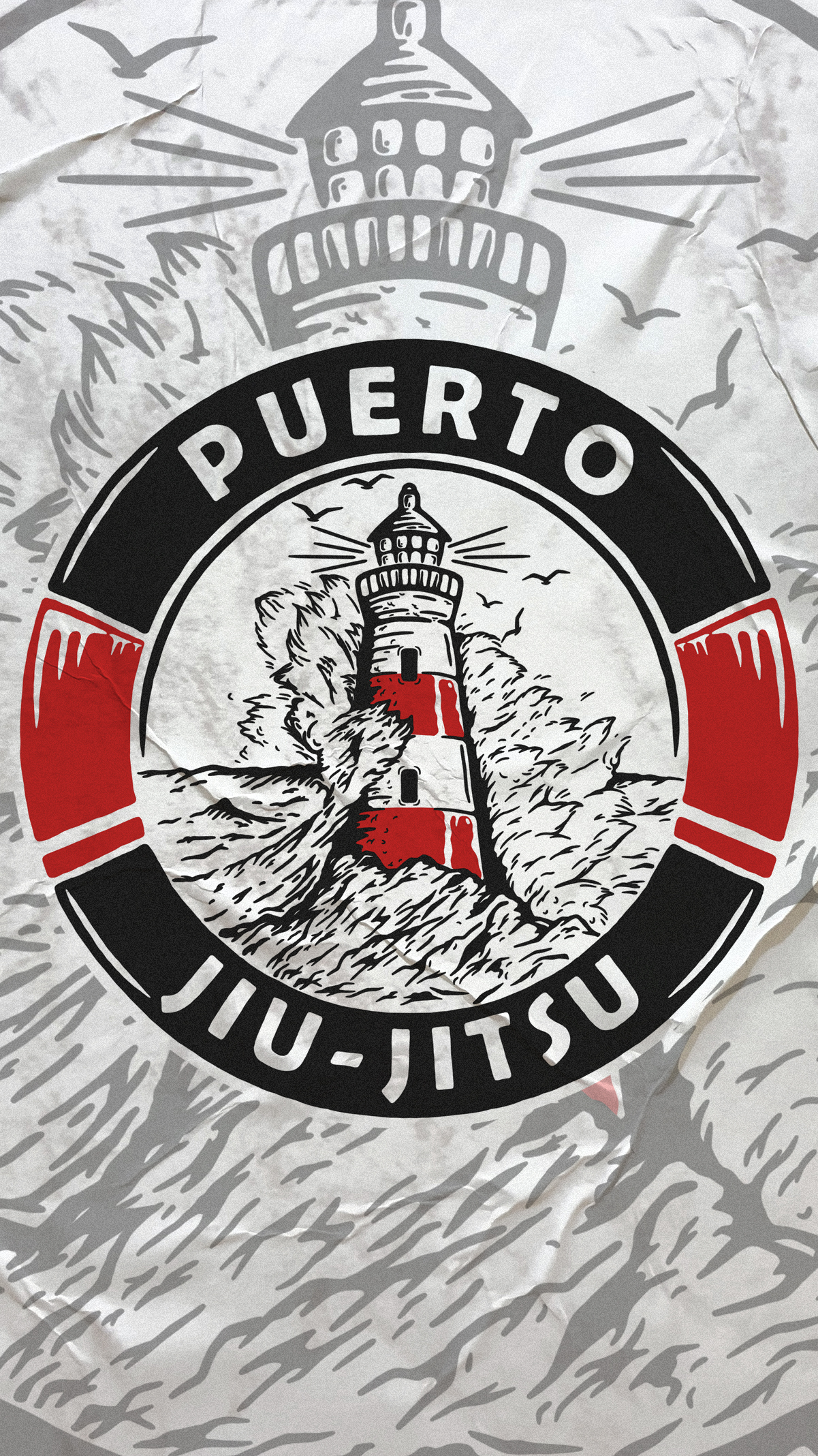 Puerto Jiu-Jitsu large logo banner